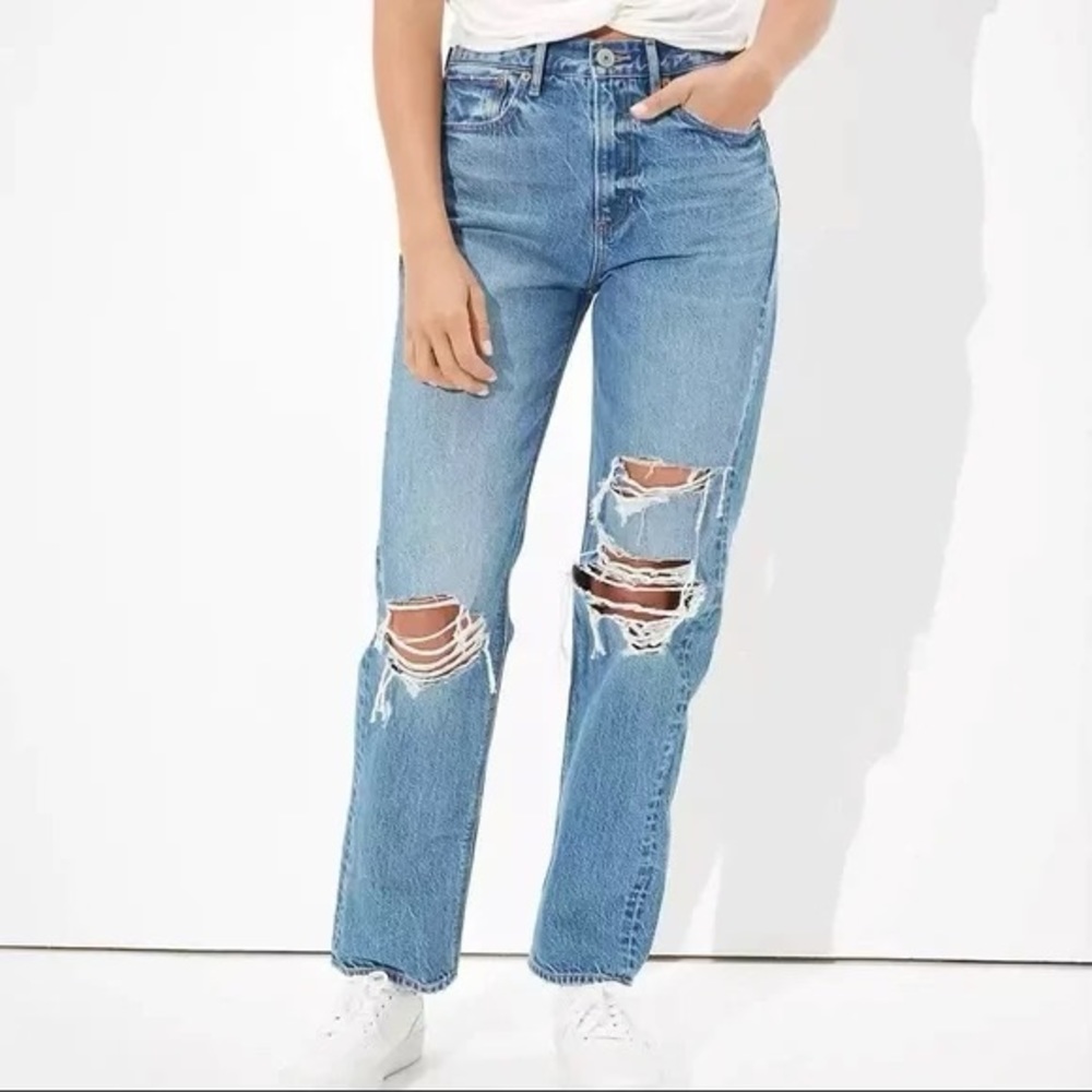 American Eagle ‘90s Boyfriend Jeans Sz 6 Long